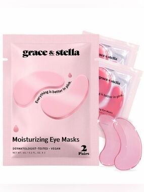Grace & Stella Moisturizing Under Eye Masks (2 Pairs)